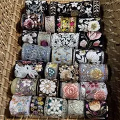 オータム♡最新作入りインド刺繍リボン福袋♡スペシャル福袋50センチ26本