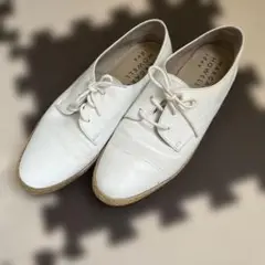 【超美品】マーガレットハウエル　プレミアムライン　レースアップ　レディース MARGARET HOWELL - マーガレットハウエル MARGARET HOWELL