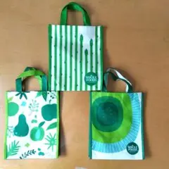 Whole Foods トートバッグセット (3個)
