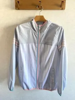 美品＊adidas NEO ストライプ ウィンドブレーカー