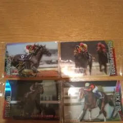 競走馬カードセット（4枚）