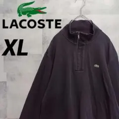LACOSTE ラコステ メンズ 6(XL) ブルゾン ブラック テニス