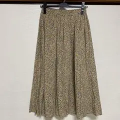 Lugnoncure 花柄ロングスカート フリーサイズ