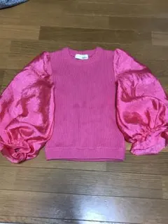 Lily Brown リリーブラウン ニットスリーブトップス