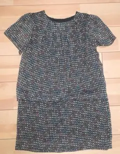 半袖シャツワンピースFREEサイズ