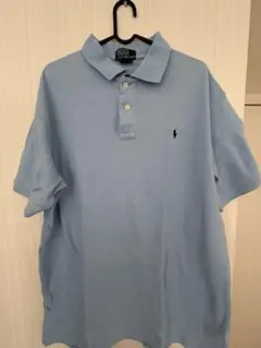 Polo by Ralph Lauren 水色 ポロシャツ 2XL