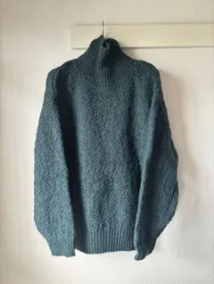 【08sircus】Wool slub high neck sweater 新品のサムネイル
