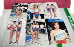 湯山ひろ子 写真 はがきサイズ 30枚 カルソニック レースクイーン
