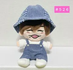 ちびぬい服　はぴぬい服　サロペット　チューリップハット ＃５２６