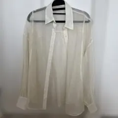 SNIDEL シアーシャツ クリームのサムネイル