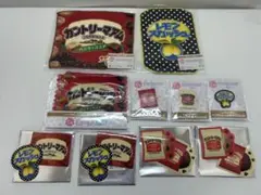 ペコちゃんのお菓子シリーズ くじ まとめ売り ポーチ タオル バッジ
