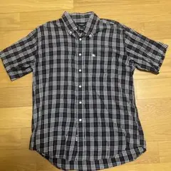 BURBERRY チェック柄 半袖シャツ M