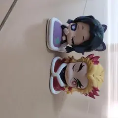 煉獄杏寿郎 & 胡蝶しのぶ フィギュアセット　おねむたん 鬼滅の刃