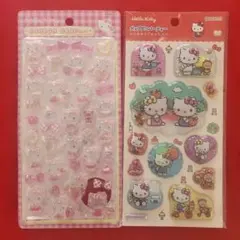 第2弾キティボンボンドロップ&ポップデコパーティーわたあめカプセルわたあめシール