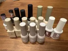 ジェルネイルセット 多色 15本