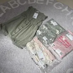 新品　H&M ロンパース Tシャツ　オールインワン　90 100 まとめ売り