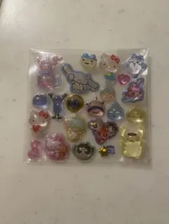 ボンボンドロップシールおすそ分け　サンリオ　たまごっち　しずくちゃん　パワパフ