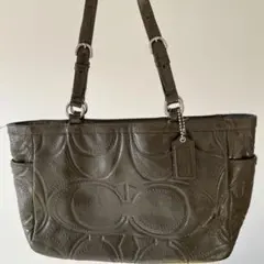 コーチ トートバッグ ショルダーバッグ 肩掛け エナメル