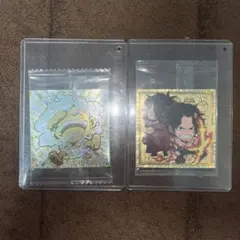 【希少】ワンピースウエハースシールLOG.6 両面ニカ その他10点まとめ売り