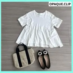 【美品】ペプラム　トップス　OPAQUE.CLIP ロペピクニック　ZARA