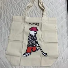 PING ピン　ゴルフ　エコバッグ　トートバッグ　新品　非売品