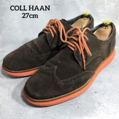 COLL HAAN コールハーン ウイングチップルナグランド スニーカー27cm