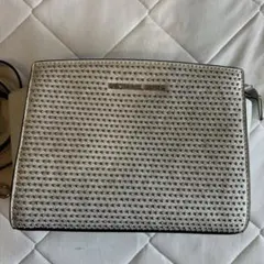 マイケルコース MICHAEL KORS ショルダーバッグ ホワイト スタッズ