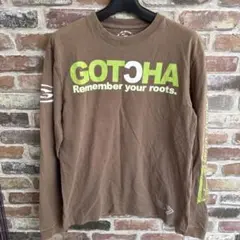 GOTCHA 長袖カットソー ブラウン Lサイズのサムネイル