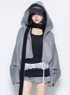 THEREDTHREAD S leather jacket cropped - メルカリ