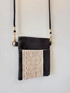 サコッシュ ナースオーガナイザー 保育士ポシェット ストラップ付き