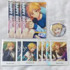 あんスタ 仁兎なずな バーブロ バースデーブロマイド ぱしゃっつ 缶バッジ