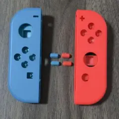 Switch ジョイコン シェル ネオンブルー・ネオンレッド