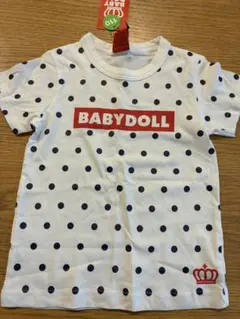 BABYDOLL ドット柄 Tシャツ 110サイズ