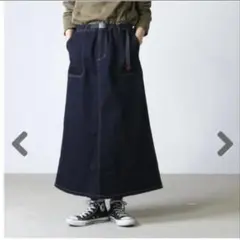GRAMICCI デニムベイカー スカート
