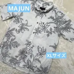 MAJUN かりゆしウェア 沖縄 X-LARGE グロリオサ