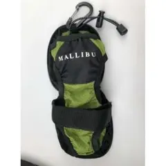 折り畳み式 ボトルバッグ ボトルカバー 登山 ハイキング 釣り バックパック 緑