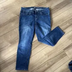 ブルーデニムジーンズ スリムフィット
