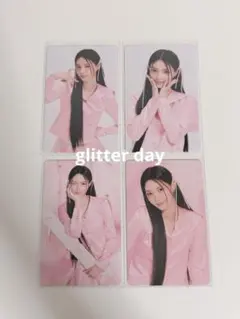 ILLIT glitter day in japan ユナ 4枚セット