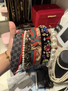 GUCCI ヘアバンド カチューシャ 5点セットのサムネイル