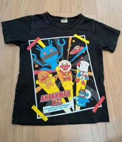 ​アンパンマンキッズコレクション Tシャツ 100 だだんだん 黒 記名ありのサムネイル