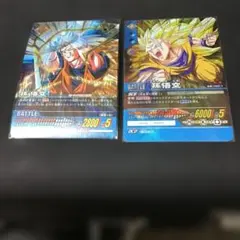 ドラゴンボール データカードダス 2枚セット 106-I PE-034-II - メルカリ