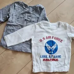 長袖 Tシャツ 2枚セット 80cm