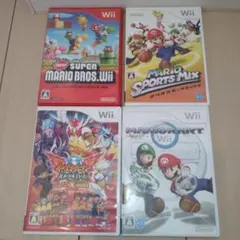 Wii ゲームソフト 4本セット