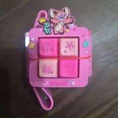 スティッチ エンジェル キーホルダー メカニカルキーボード風