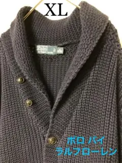 ポロバイラルフローレン　ニットカーディガン　XL