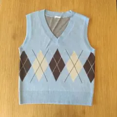 アーガイル ベスト