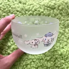 新品☆シナモロールガラスボウル