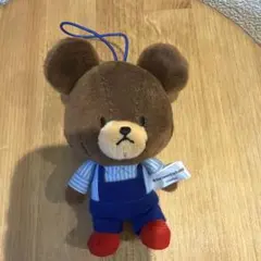 くまのがっこう ジャッキー マスコット ぬいぐるみ ストラップ