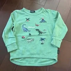 klädkåp 恐竜刺繍 長袖カットソー 100 クレードスコープ