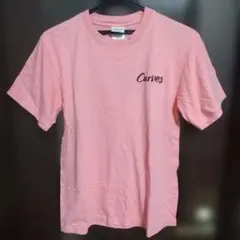 Curves 半袖Tシャツ ピンク Mサイズ